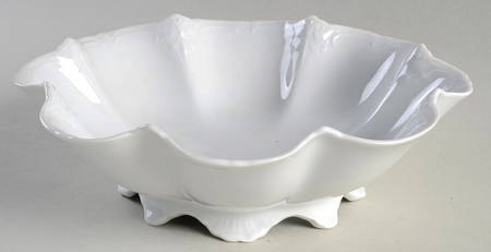 Baronesse White 8" Round Serving Bowl