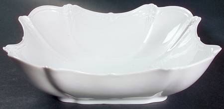 Baronesse White 9" Square Vegetable Bowl
