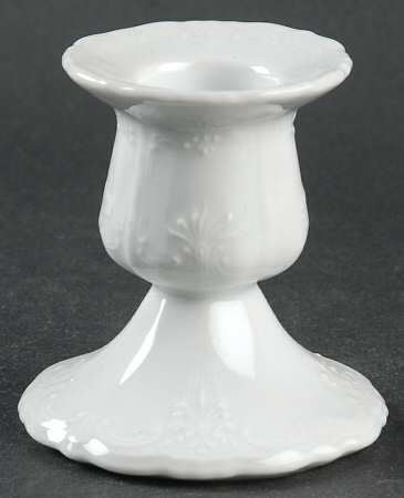 Baronesse White 3" Candlestick