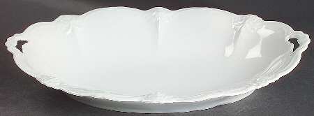 Baronesse White 12" Oval Vegetable Bowl