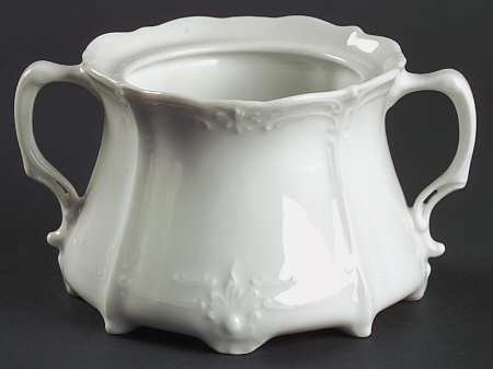 Baronesse White Sugar Bowl No Lid