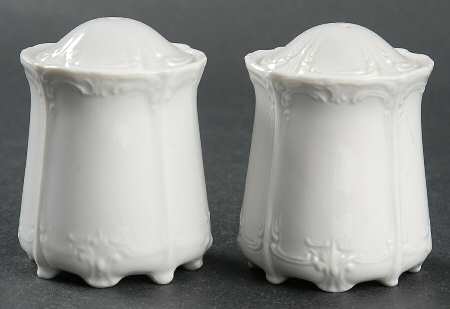 Baronesse White Salt & Pepper Set