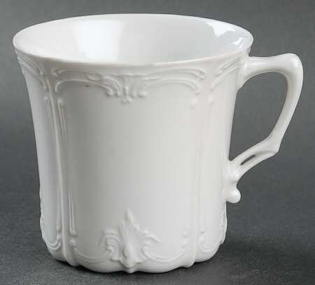 Baronesse White Flat Cup