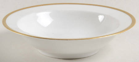 Colonial (Smooth Gold Band) Rim Cereal Bowl