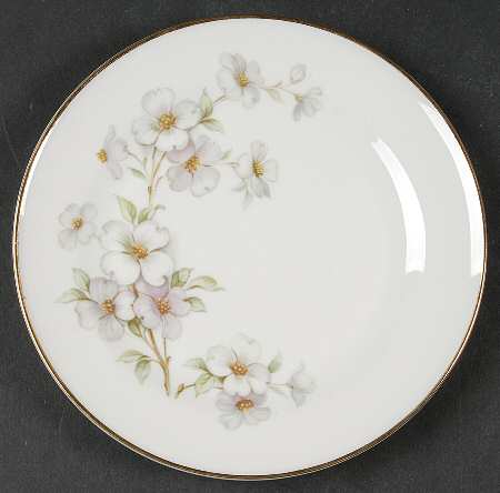 Dogwood Bread & Butter Plate