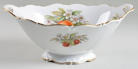 Fruit 11" Oval Handled Bowl