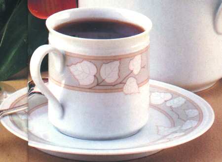 Miranda Flat Cup & Saucer Set