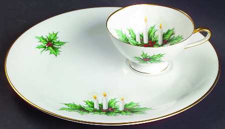 Noel Snack Plate & Cup Set