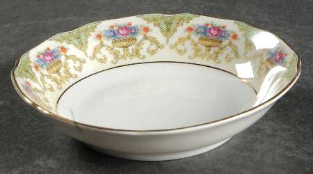 The Shannon (Cream Border) Fruit/Dessert (Sauce) Bowl