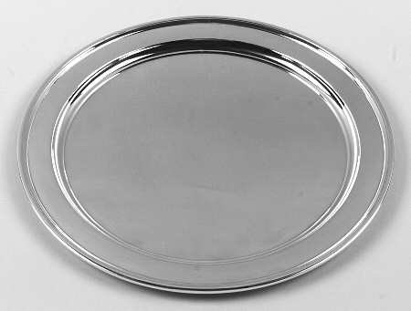 Sterling Hollowware Small Sterling Cocktail Tray