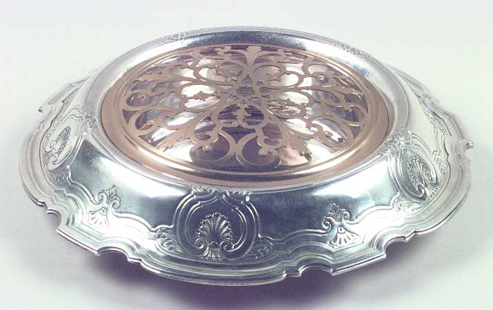 Sterling Hollowware Centerpiece with Frog