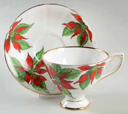 TKE2 (ENGLAND) Footed Cup & Saucer Set by Taylor & Kent