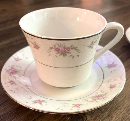 TKO1 Flat Cup & Saucer Set