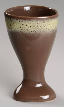 Frosty Fudge China Goblet