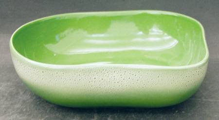Frosty Pine 7" Salad Serving Bowl