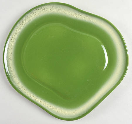 Frosty Pine 12" Oval Serving Platter