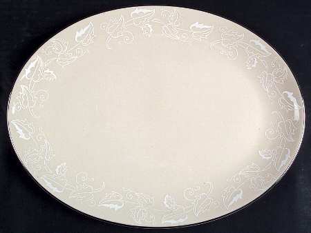 Leaf Lace 14" Oval Serving Platter