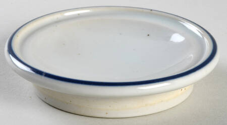 Earthstone Blue Reef Lid for Teapot