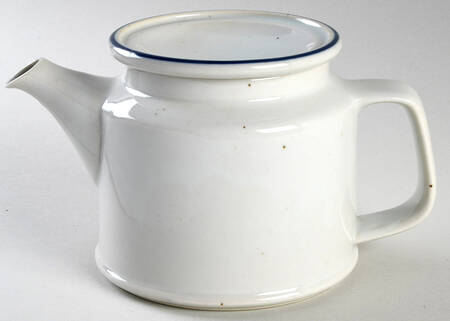 Earthstone Blue Reef Teapot & Lid