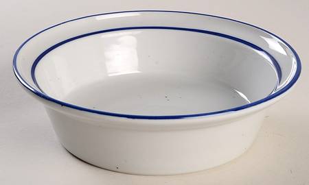 Earthstone Blue Reef Rim Cereal Bowl