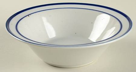 Earthstone Blue Reef Rim Cereal Bowl