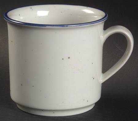 Earthstone Blue Reef Flat Cup