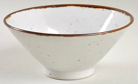 Earthstone Rust Brown Individual Salad Bowl