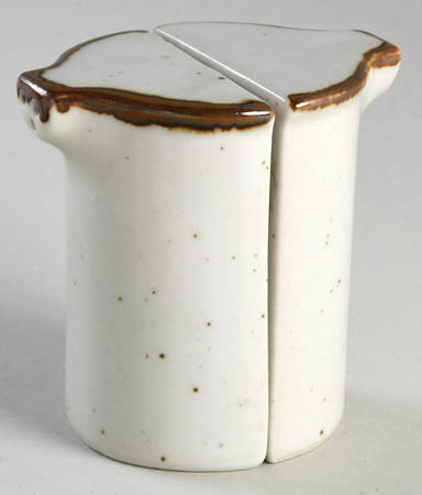 Earthstone Rust Brown Salt & Pepper Set