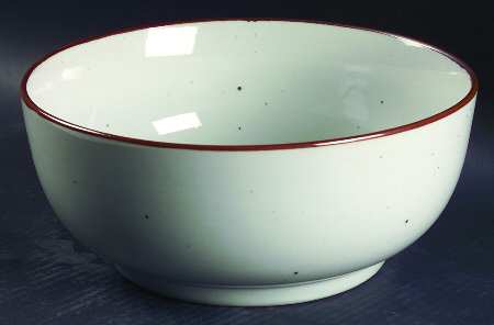 Earthstone Rust Brown 9" Salad Serving Bowl