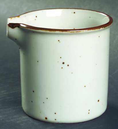 Earthstone Rust Brown Creamer