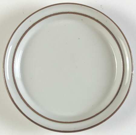 Earthstone Rust Brown Bread & Butter Plate