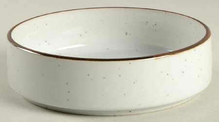 Earthstone Rust Brown Coupe Cereal Bowl