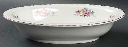 Marlina 10" Oval Vegetable Bowl