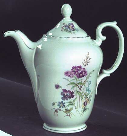 Meadow Flowers Coffee Pot & Lid by Toscport