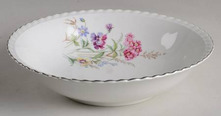 Meadow Flowers 9" Round Vegetable Bowl by Toscport