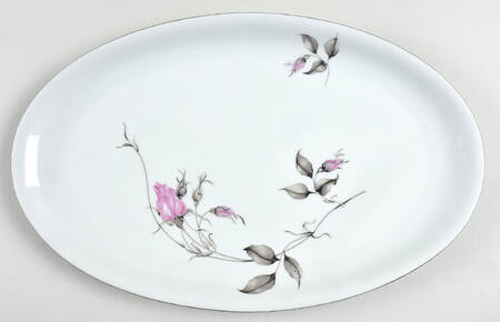 Rosalie 14" Oval Serving Platter by Toscport