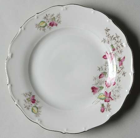 Spring Violet (Scroll Edge Only) Bread & Butter Plate