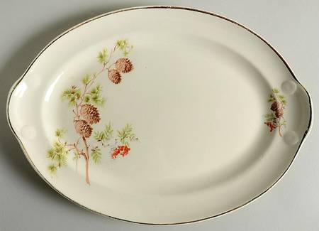 1649 13" Oval Serving Platter