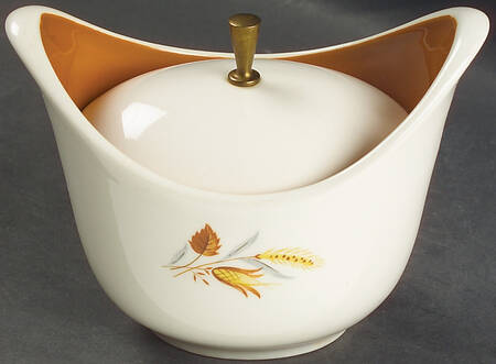 Autumn Harvest Sugar Bowl & Lid