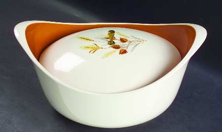 Autumn Harvest 1.5 Quart Oval Covered Casserole