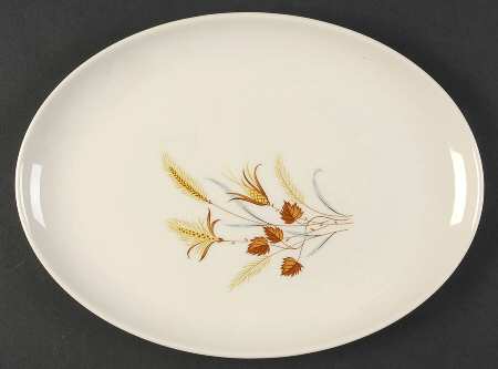 Autumn Harvest 11" Oval Serving Platter