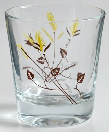 Autumn Harvest 6 Oz Glassware Old Fashioned