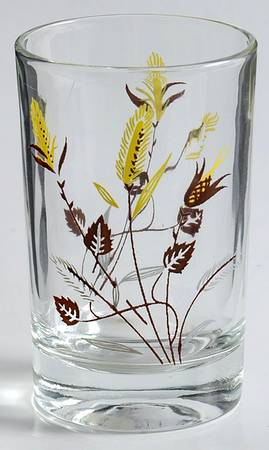 Autumn Harvest 4 Oz Glassware Juice