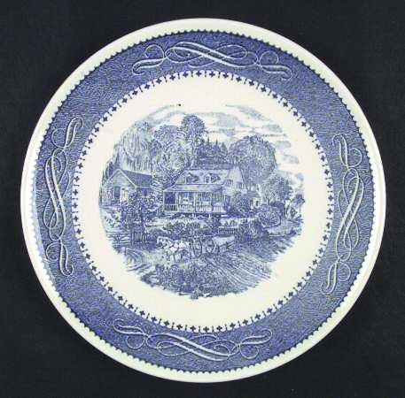 Currier and Ives Blue by Taylor, Smith &amp; Taylor (Ts&amp;T)