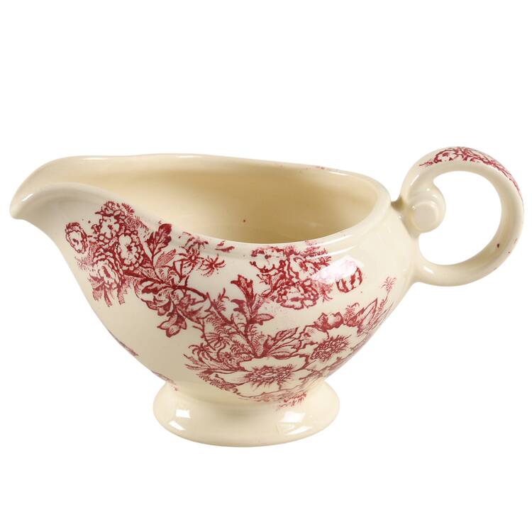 Dogwood Pink (Rim, Smooth, Cream) Creamer