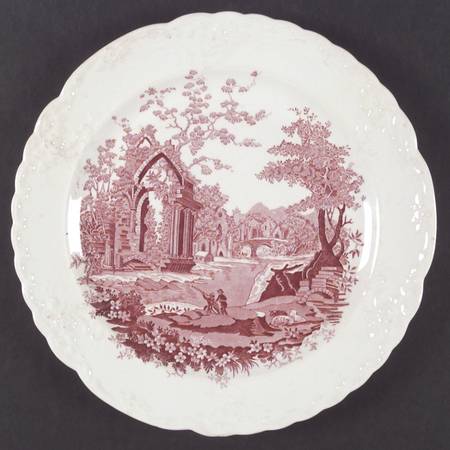 English Abbey Red (Fairway, Scalloped, No Trim) by Taylor, Smith &amp; Taylor (Ts&amp;T)