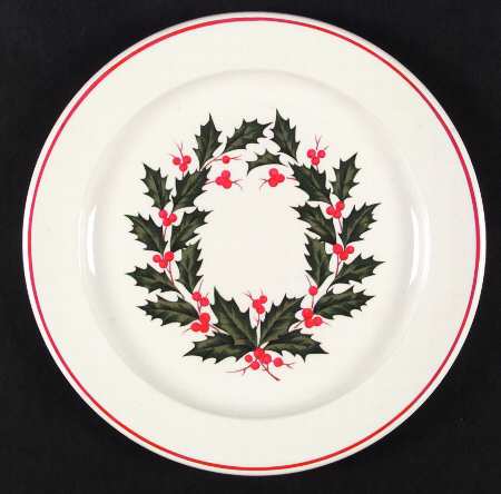 Holiday Wreath (1 1-2" Rim) by Taylor, Smith &amp; Taylor (Ts&amp;T)