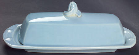 Luray Pastels Windsor Blue 1/4 Lb Covered Butter