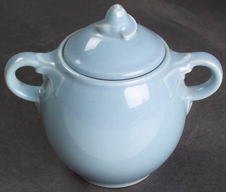 Luray Pastels Windsor Blue Mini Sugar Bowl & Lid