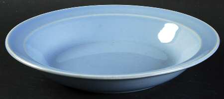 Luray Pastels Windsor Blue Rim Soup Bowl